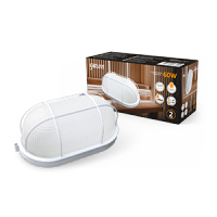 Gauss Светильник НБП IP54 212*105*85 овал с решеткой под лампу Е27 max 60W, 1/12 926602216 фото