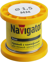 Navigator Припой 93 077 NEM-Pos02-61K-1.5-K50 (ПОС-61, катушка, 1.5 мм, 50 гр) 93077 фото