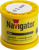 Navigator Припой 93 085 NEM-Pos02-61K-1-K200 (ПОС-61, катушка, 1 мм, 200 гр) 93085 фото