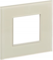 IEK SKANDY Стекло Бежевый Рамка 1-ая SK-F21B SK-M12-G-K10 фото