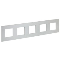 IEK SKANDY Металл Серебряный Рамка 5-ая SK-F35S SK-M52-M-K23 фото