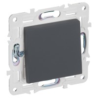 IEK SKANDY Графит Выключатель 1-клавишный перекрестный 10А SK-V03G SK-V13-0-10-K53 фото