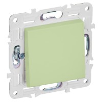 IEK SKANDY Мятный Выключатель 1-клавишный перекрестный 10А SK-V03G SK-V13-0-10-K06 фото