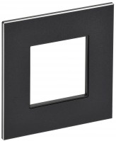 IEK SKANDY Металл Черный Рамка 1-ая SK-F31Bl SK-M12-M-K02 фото
