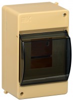 IEK KREPTA 3 Корпус пластиковый  КМПн 2/4 IP30 выкл сосна откр.монтаж MKP42-N-04-30-12-S фото