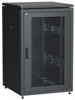 IEK LINEA N ITK 18U 800х800мм перфорированная передняя дверь, задняяя металлическая черный LN05-18U88-PM фото