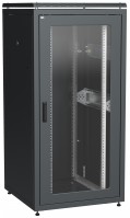 IEK LINEA N ITK 33U 800х800мм стеклянная передняя дверь,, задняяя металлическая черный LN05-33U88-GM фото