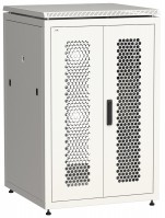 IEK LINEA N ITK 24U 800х800мм распашная перфорированная дверь, задняя перфорированная серый LN35-24U88-2PP фото