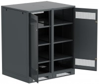 IEK ITK LINEA B Шкаф (пустой) 1450х1200мм дверь двуст. мет. чер. LB05-14H29-2M фото