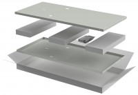 IEK ITK LINEA N Компл. стенок боковых 600мм шкафа 18U сер. LN35-18UX6-X фото