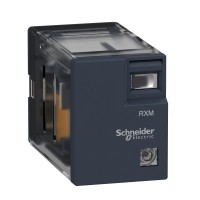 Schneider Electric ЭЛЕКТРОМЕХ.РЕЛЕ,2С/О,5А,LED,БЕЗ КНОПКИ RXM2LB2B7 фото