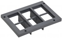 IEK PRIMER Рамка приборная на 12 модулей ONFLOOR 24 PM-LN10D-RP-12-K03 фото