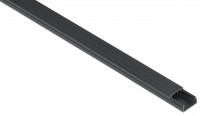 IEK ELECOR Кабель-канал 20х10 черный (96м) EL-KK10-020-010-1-K02 фото