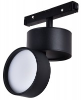 ЭРА Магнитный трековый светильник ЭРА TRM20-5-10W3K-B NOVA 48V 10Вт 3000К с направленным светом черный Б0054818 фото