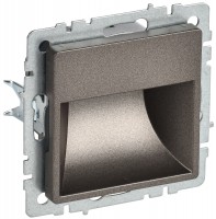 IEK Brite Base тёмная бронза подсветка LED встр BR-FL20-K45 фото
