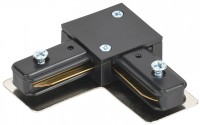 IEK LIGHTING Соединитель L-образный внутренний для однофазного шинопровода черный LT-SO0D-SLV-1-K02 фото