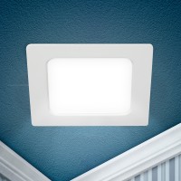 ЭРА Светильник светодиодный встраиваемый ЭРА LED 18-18-4K квадратный 18Вт 4000К Б0057445 фото