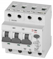 ЭРА АВДТ 4,5кА ЭРА PRO D32E4C32АC30P АД-32 электронное 3P+N C32 30мА тип АC защита 230В Б0057796 фото