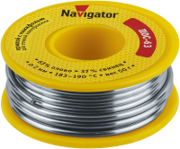 Navigator Припой 93 786 NEM-Pos05-63K-2-K50 (ПОС-63, катушка, 2 мм, 50 гр) 93786 фото