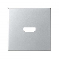 Simon 82 Detail Алюминий Накладка Розетки HDMI (7501094-039) 8201094-033 фото