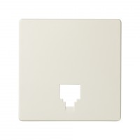 Simon 82 Detail Слоновая кость Накладка розетки ТЛФ 1-ая(мех 75480,75481) 82062-61 фото