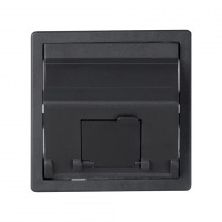 Simon 75 Графит Адаптер на 1 RJ45(12) 75528-, 75540-, 75541-, 75544-39, 75542-30, наклон 82578-38 фото