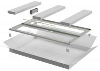 IEK LINEA N ITK Дверь перфор. двустворч. для шкафа LINEA N 33U 800мм сер LN35-33U8X-D2P фото