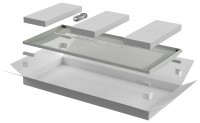IEK LINEA N ITK Дверь перфорированная для шкафа LINEA N 33U 800мм серая LN35-33U8X-DP фото