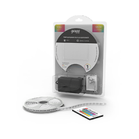 Gauss Лента Basic в комплекте 12V 10W/m 700lm/m RGB IP20 LED 3m 1/50 BT041 фото