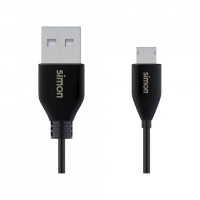 Simon Brico Черный Кабель USB A-Micro v2.0, 1м MU112201 фото