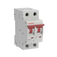 DKC YON max Автоматический выключатель модульный MD63N 2P 20A B 6kA MD63N-2PB20 фото