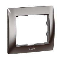 Legrand Galea Life Черный Никель/Black Nickel Рамка 1-я 771941 фото