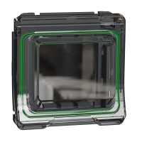 Schneider Electric MUREVA STYL IP55 АНТРАЦИТ Накладка с крышкой для механизмов Unica New, Altira MUR35110 фото