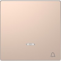 Schneider Electric Merten D-Life Шампань Клавиша с линзой для LED модуля, символ «звонок» MTN3325-6051 фото