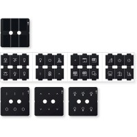 Schneider Electric Merten D-Life Комплект дополнительных иконок для кн.выкл. Pushbutton Pro, опция MTN6270-0011 фото