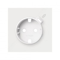 Simon 100 Белый матовый Накладка розетки Schuko с з/у USB 10000050-230 фото