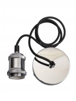 Jazzway RETRO Патрон с проводом PLC 01 E27 230V/1M Electrosilvering .5015951 фото
