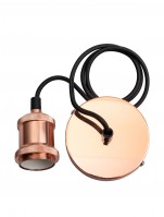Jazzway RETRO Патрон с проводом PLC 01 E27 230V/1M Rose gold .5015975 фото