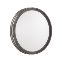 7604/CL PALE SN 124 Светильник пластик/белый/венге/хром LED 30Вт 4000К D280 IP43 TROSTO 7604/CL фото