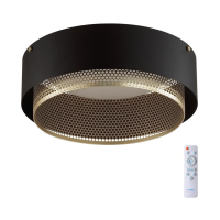 7692/48L AVRA LED SN Светильник металл/акрил/белый/черный/шампань LED 48Вт 3000-6000K D410 IP20 пульт ДУ ANTEY 7692/48L фото