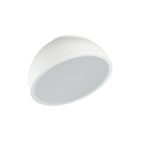 7657/11L MITRA LED SN Светильник пластик/белый LED 11Вт 4000K D200 IP20 PLUTO WHITE 7657/11L фото