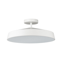 7655/48L MITRA LED SN Светильник пластик/белый LED 48Вт 4000K D400 IP20 MIRA WHITE 7655/48L фото
