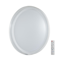 7643/EL COLOR SN 146 Светильник пластик/белый/прозрачный LED 70Вт 3000-6000К D505 IP43 пульт ДУ DEPAX 7643/EL фото