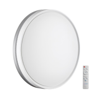 Sonex 7670/EL COLOR SN 98 Светильник пластик/белый/серый LED 70Вт 3000-6000К D500 IP43 пульт ДУ NOHAVA GREY 7670/EL фото