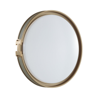 7654/DL COLOR SN 80 Светильник пластик/белый/серый/золотой LED 48Вт 4000К D405 IP43 FAVEMO GREY 7654/DL фото