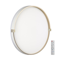 Sonex 7646/EL PALE SN Светильник пластик/золотой LED 70Вт 3000-6000К D490 IP43 пульт ДУ OLIDI WHITE 7646/EL фото
