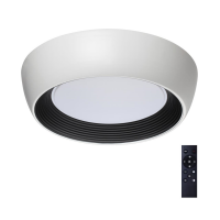 7715/54L AVRA LED SN Светильник металл/акрил/белый/черный LED 54Вт 3000-6500К D500 IP20 пульт ДУ CRONUS 7715/54L фото