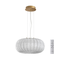 Sonex 7720/36L PIKO LED Светильник металл/стекло/прозрачный/золотой LED 36Вт 3000-6500K D400 IP20 пульт ДУ ANGELO 7720/36L фото