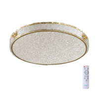 Sonex 7722/65L PIKO LED SN Светильник металл/пластик/белый/золотой LED 65Вт 3000-6000K D470 IP20 пульт ДУ FELICE 7722/65L фото