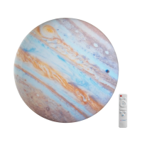 7724/DL PALE SN 76 Светильник пластик/мульти LED 48Вт 3000-6000К D400 IP43 пульт ДУ JUPITER 7724/DL фото